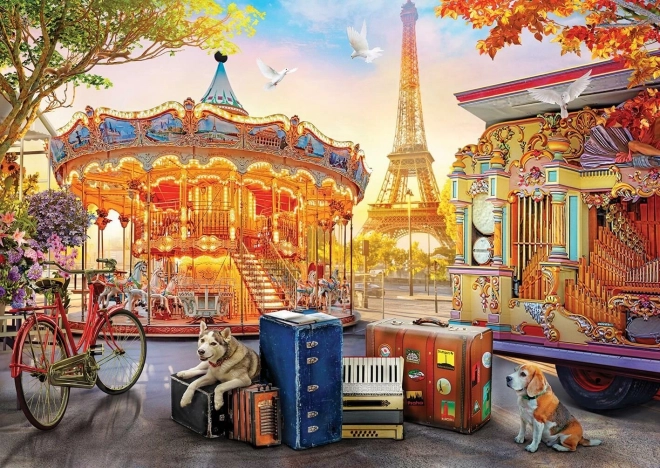 Puzzel Lunapark in Parijs 2000 stukjes