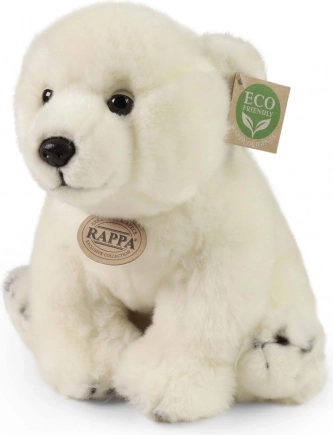 Ours polaire en peluche 28 cm éco-responsable