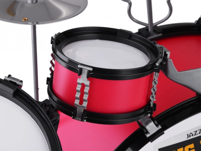 Kinder drumstel Big Band met drum en bekkens