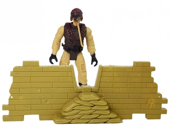 Militaire gigantische vliegtuigset 87 cm met geluiden Licht Militaire accessoires