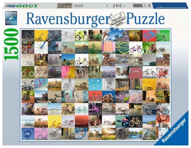 Ravensburger puzzel 99 fietsen 1500 stukjes