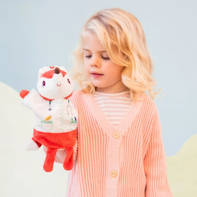 Handpuppe Doktorin Fuchs Alice