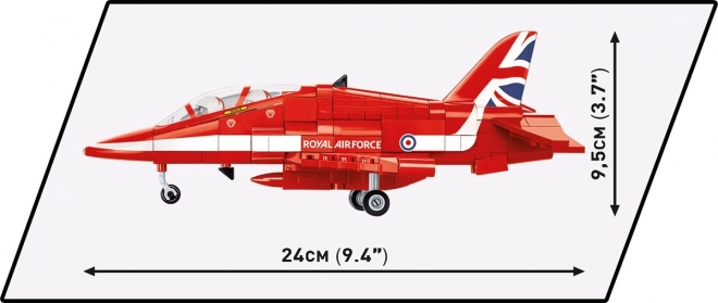 Bausatz BAe Hawk T1 Rote Pfeile 389 Teile