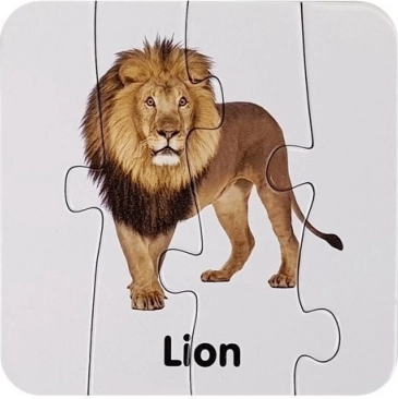 Realistische illustraties van wilde dieren