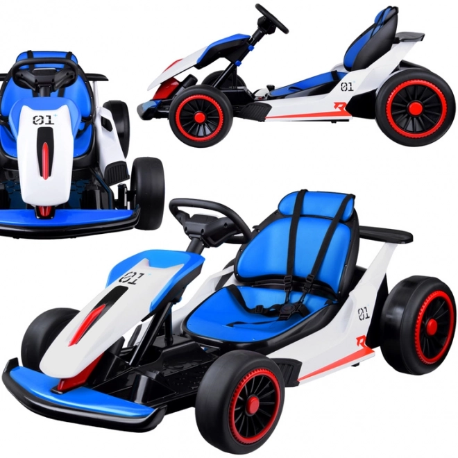 Kinder Gokart met Accu en Driftfunctie