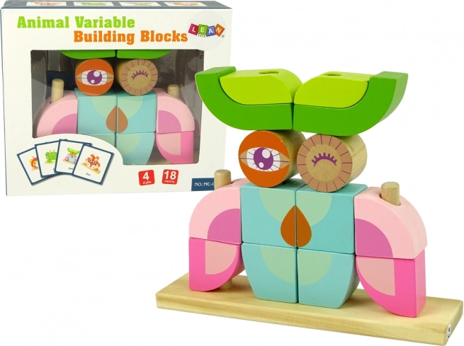 Creatieve houten 3D uil puzzel