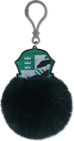 Pom Pom Keychain Harry Potter Slytherin