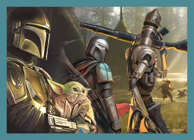 Puzzel 4in1 - Star Wars