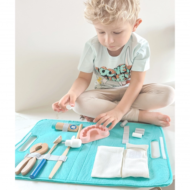 Kleine tandartsset in koffertje van TOOKY TOY