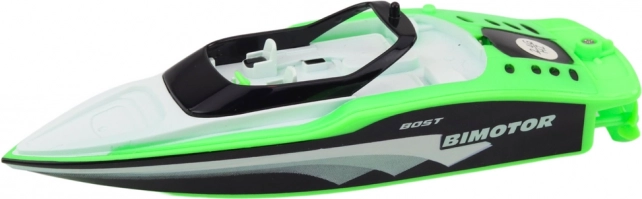 Green Remote-Controlled Motor Boat