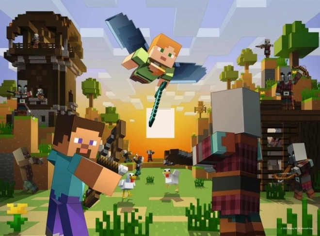Puzzle RAVENSBURGER Minecraft 150 pièces