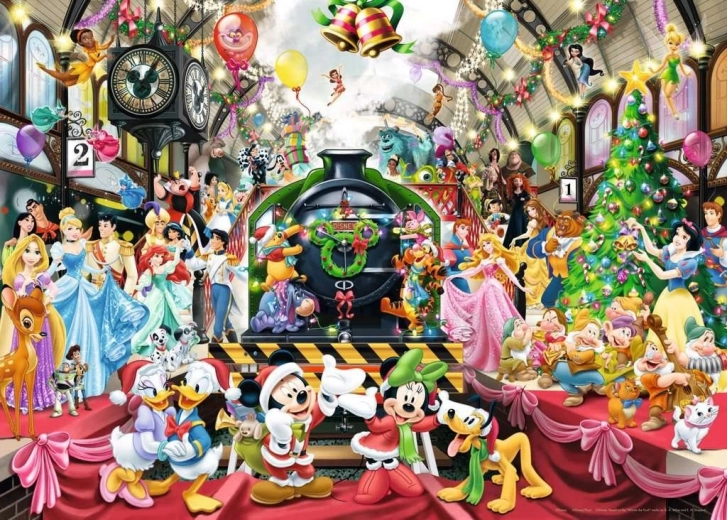 RAVENSBURGER Puzzle Disney Christmas: All Aboard 1000 pieces