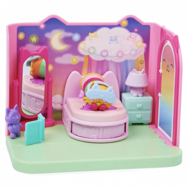 Set de figurines Maison de Gabi les chambres magiques – Chambre à coucher
