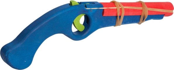 Holz-Blaugewehr FAUNA für Gummimunition