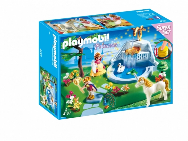 Set met figuren Prinses Sprookjesachtige Koninklijke Tuin
