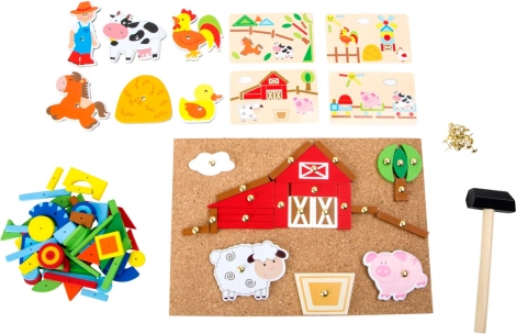 Farm themes and colorful pieces