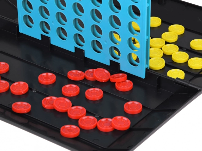 Set van 2 in 1 boter-kaas-en-eieren lijn op 4 puzzel strategie GR0679
