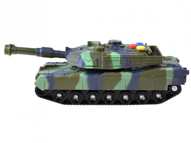 Militaire tank met licht- en geluidseffecten