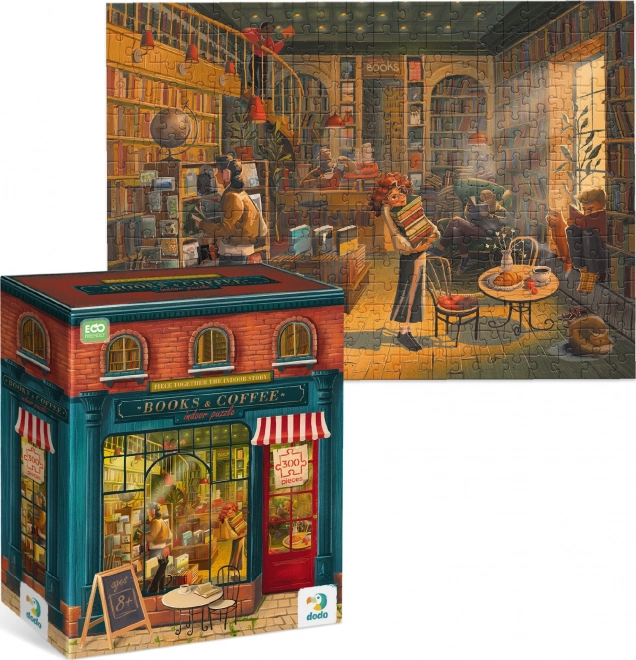 Puzzel Winkels: Boekhandel 300 stukjes