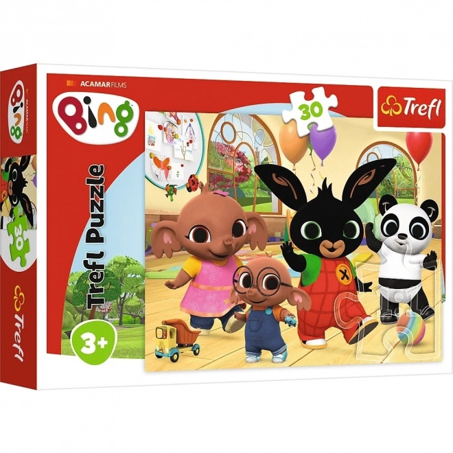 TREFL Puzzel Bing: Feest 30 stukjes