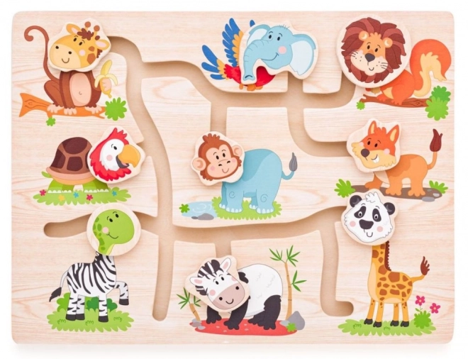 Woody schuifdoolhof dieren