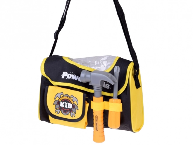 Grande trousse à outils et sac avec visseuse sans fil pour enfants