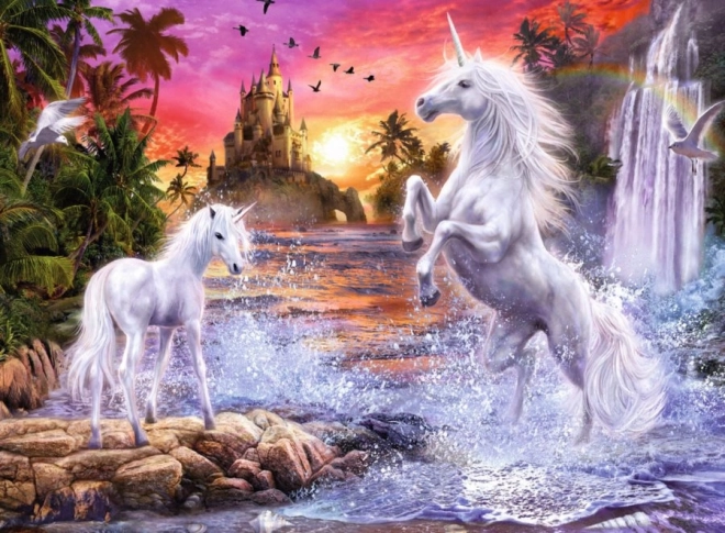Ravensburger puzzel Eenhoorns bij de Rivier 500 stukjes
