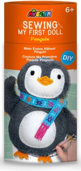 Kit créatif Ma première poupée à coudre – pingouin