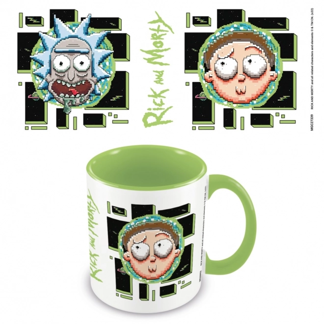Rick and Morty Pixel Breakout Mug 315 ml