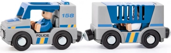 Politiewagen metalen model 21 cm