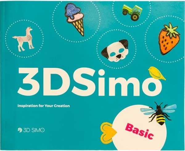 Boek voor 3D-pennen – basis (Engels)