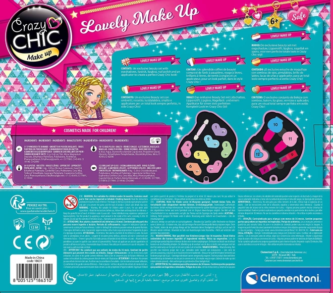 Clementoni Crazy Chic Lovely Make Up: Meerjungfrau