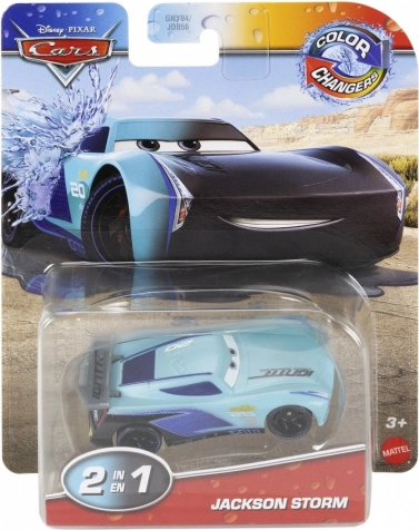 Fahrendes Auto Jackson Storm, das die Farbe wechselt