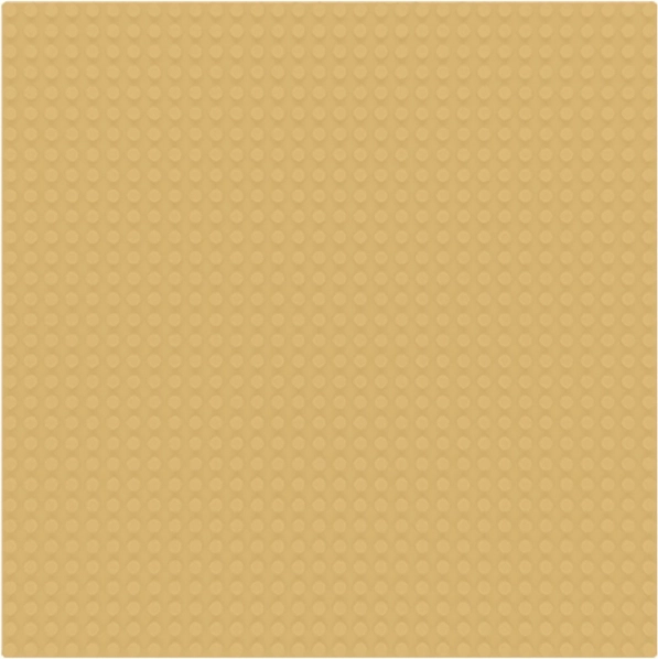 Plaque de base Sluban 32×32 ocre