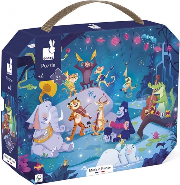 Puzzle in a suitcase Summer Festival 36 pieces