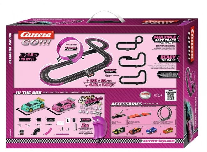 Tor Carrary GO!!! Glamour Racing met auty's Girls Power 4,9m