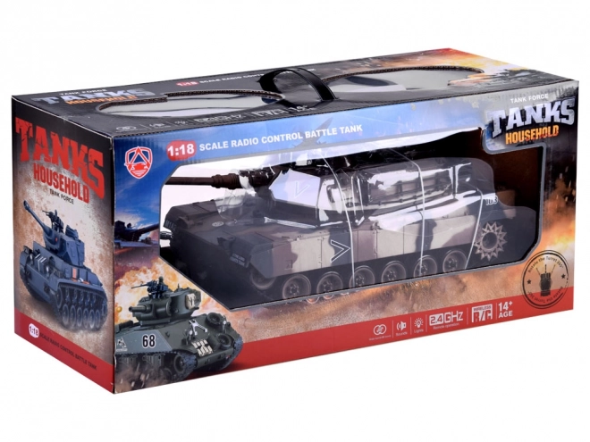 Grote op afstand bestuurbare tank US M1A2