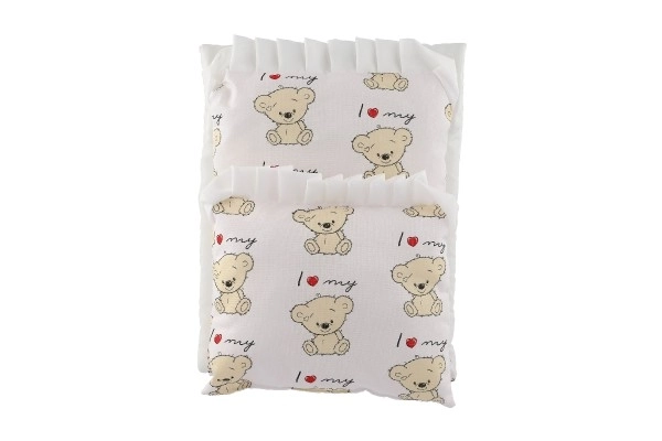 Doll Bedding Set with Pillow and Mat