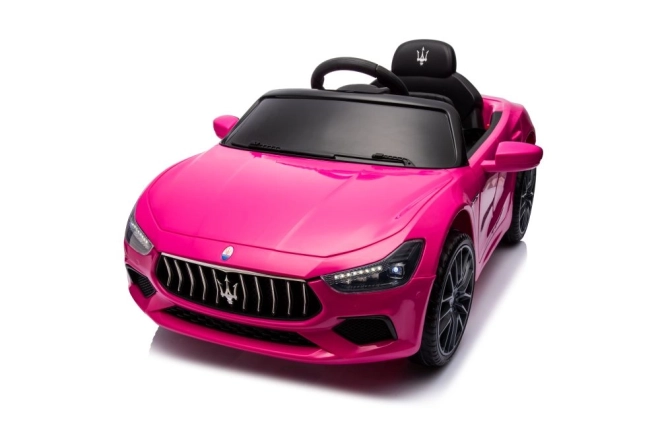 Accu auto Maserati Ghibli roze