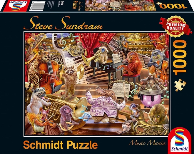 Puzzle Hudebne Me1nie 1000 pie8ces