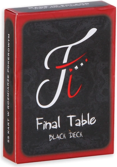 Final Table - zwart kaartspel