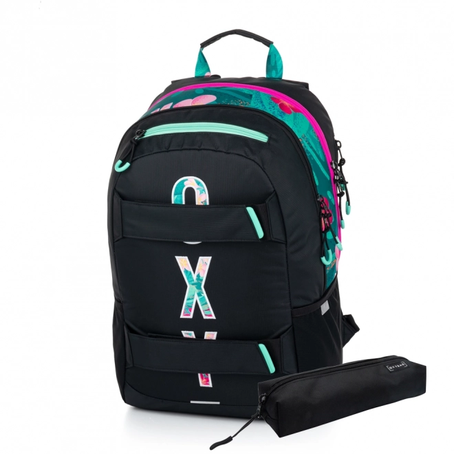 Studentenrugzak + etui OXY Sport Tropic