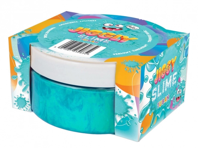 Tuban Jiggly Slime parelmoer turquoise