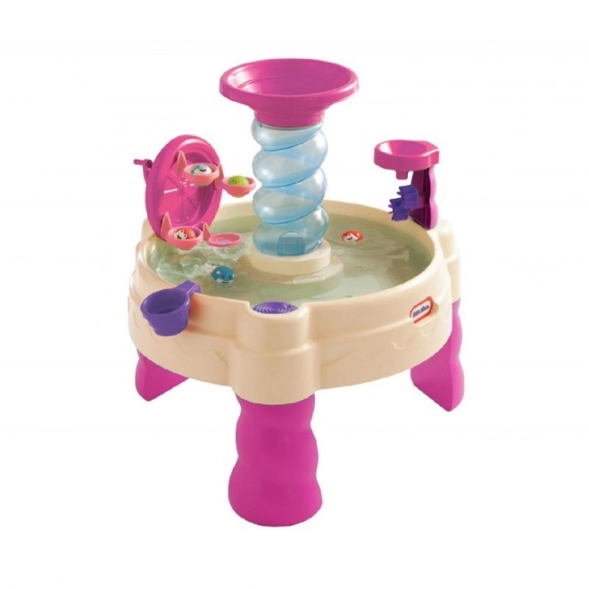 Water spiraaltafel roze
