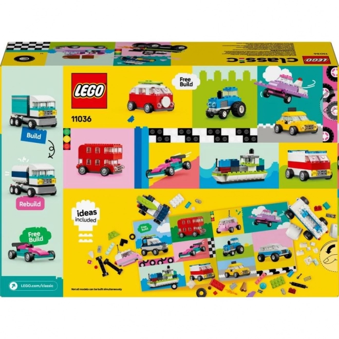 LEGO® Classic 11036 Véhicules Créatifs