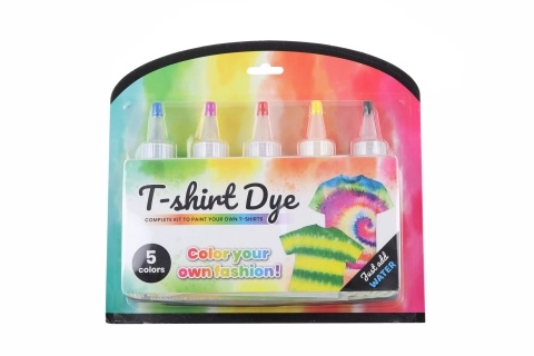 Tie-dye set 5 kleuren