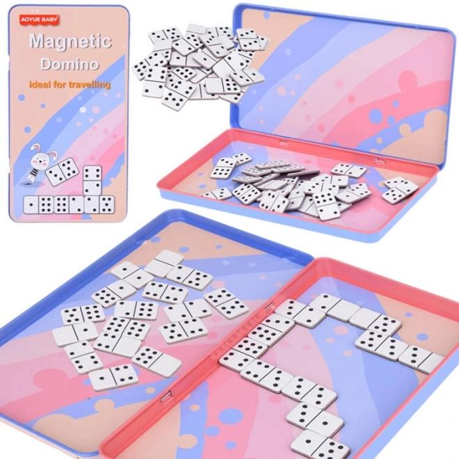 Dominos magnétiques mini, jeu de voyage pour enfants et adultes