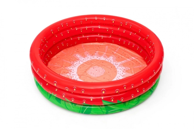 Cheerful strawberry design kids will love