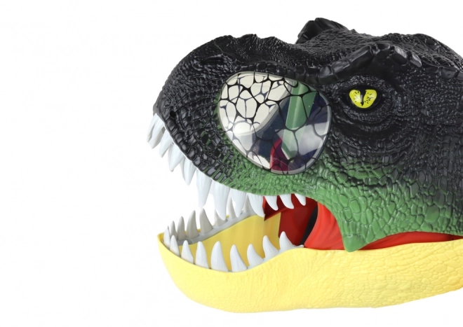 Dinosaur masker met verstelbare band en lichteffecten en geluidseffecten