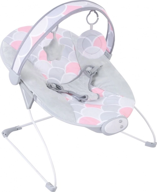 Vibrerend babywipstoeltje FreeON Enjoy Pink
